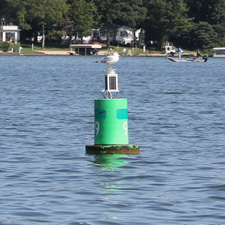 Buoy on White Lake